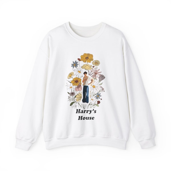 Harry Styles merch Unisex Heavy Blend™ Crewneck Sweatshirt