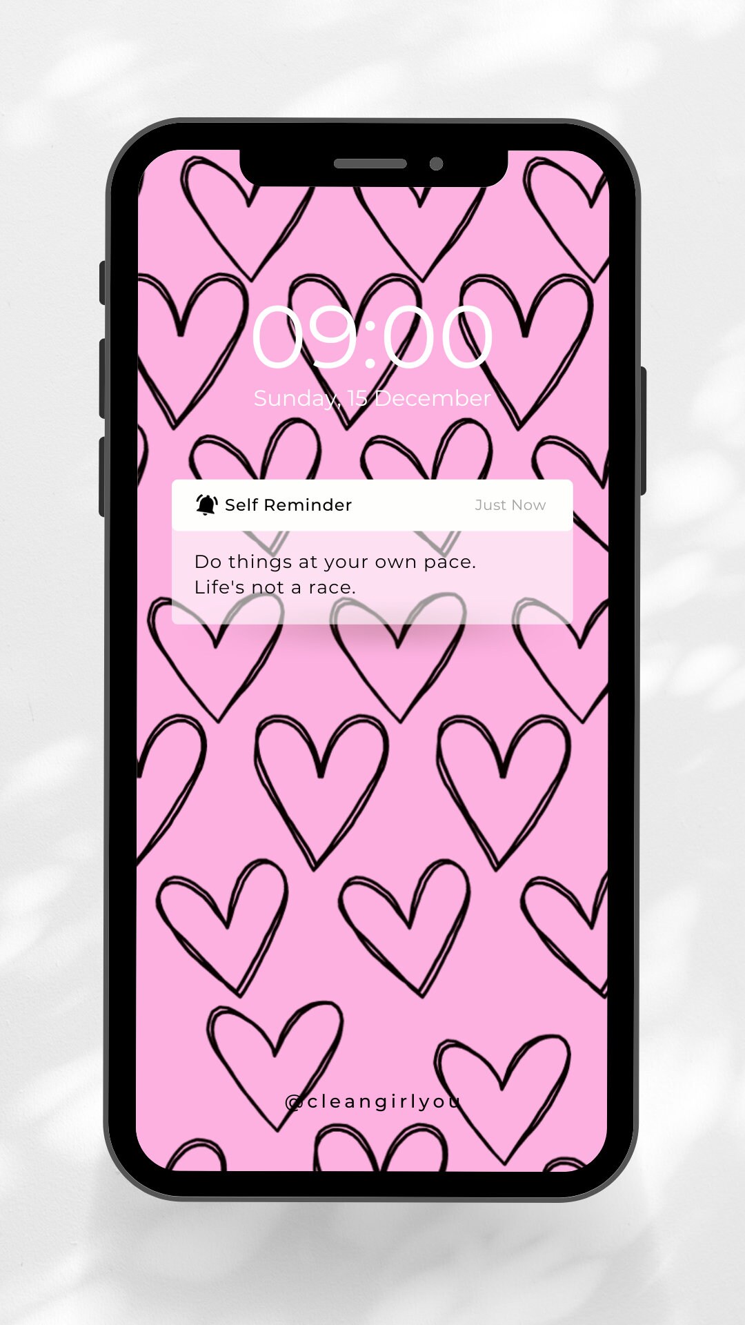 Wallpaper Black Heart Wallpaper Cute Pink Wallpaper Etsy