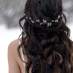 Bridal headpiece for bride Simple hair piece Crystal headpiece Bridal hair piece Rhinestone headpiece Wedding hair piece Bridal headpiece