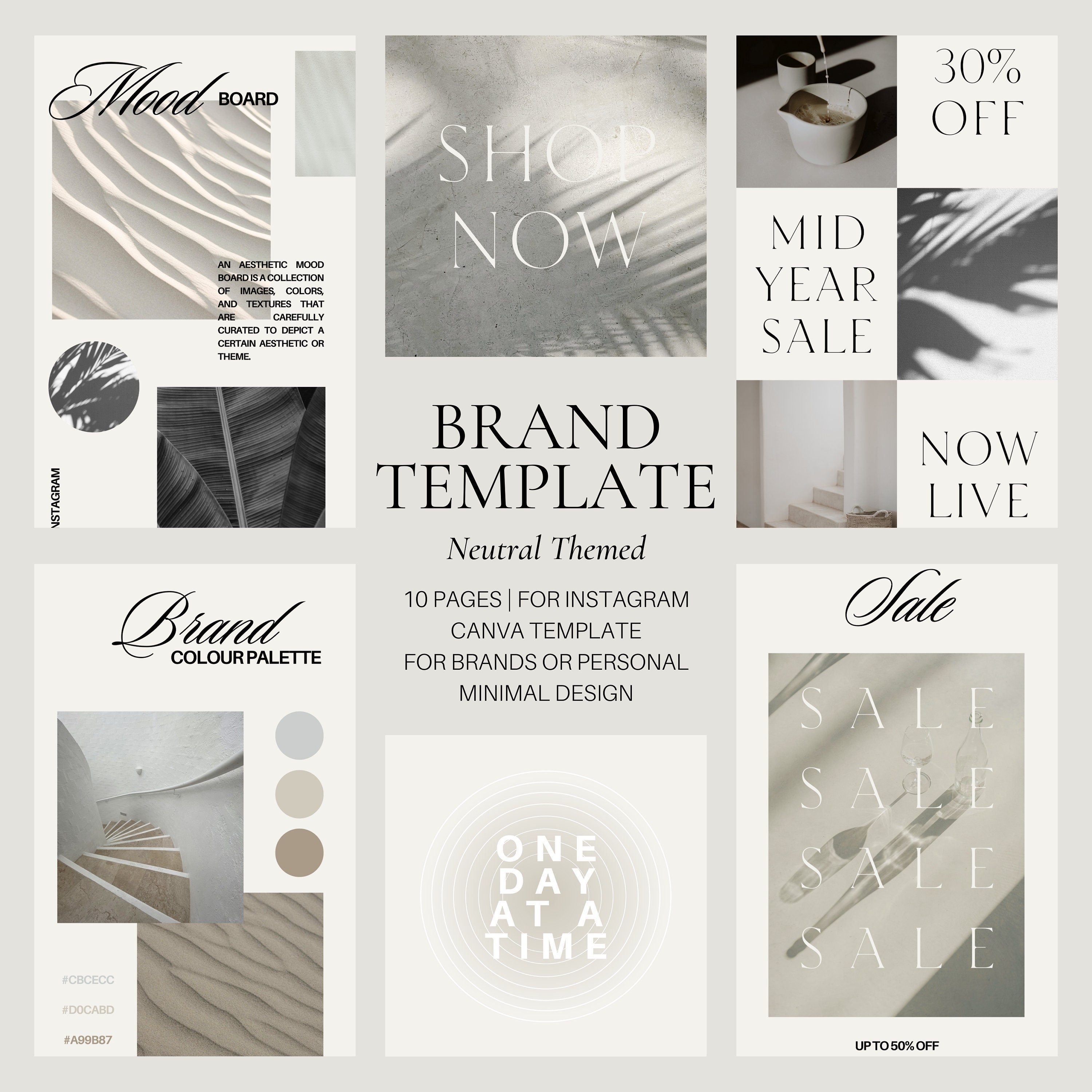 Instagram Story Canva Template | Editable Social Media Graphics ...