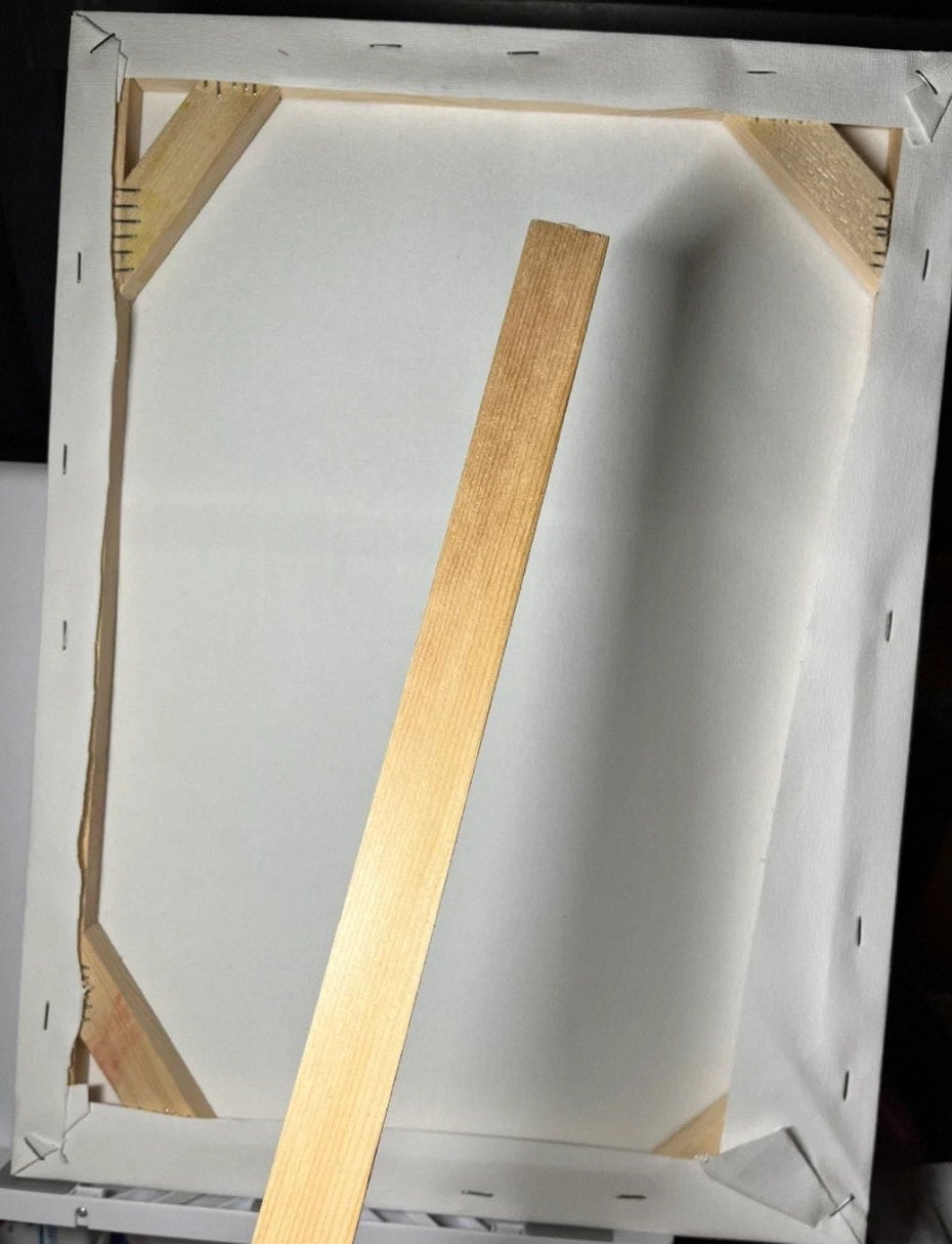 High Quality Blank Stretched Canvas, Stretched Blank Canvas With Wooden Frame Etsy