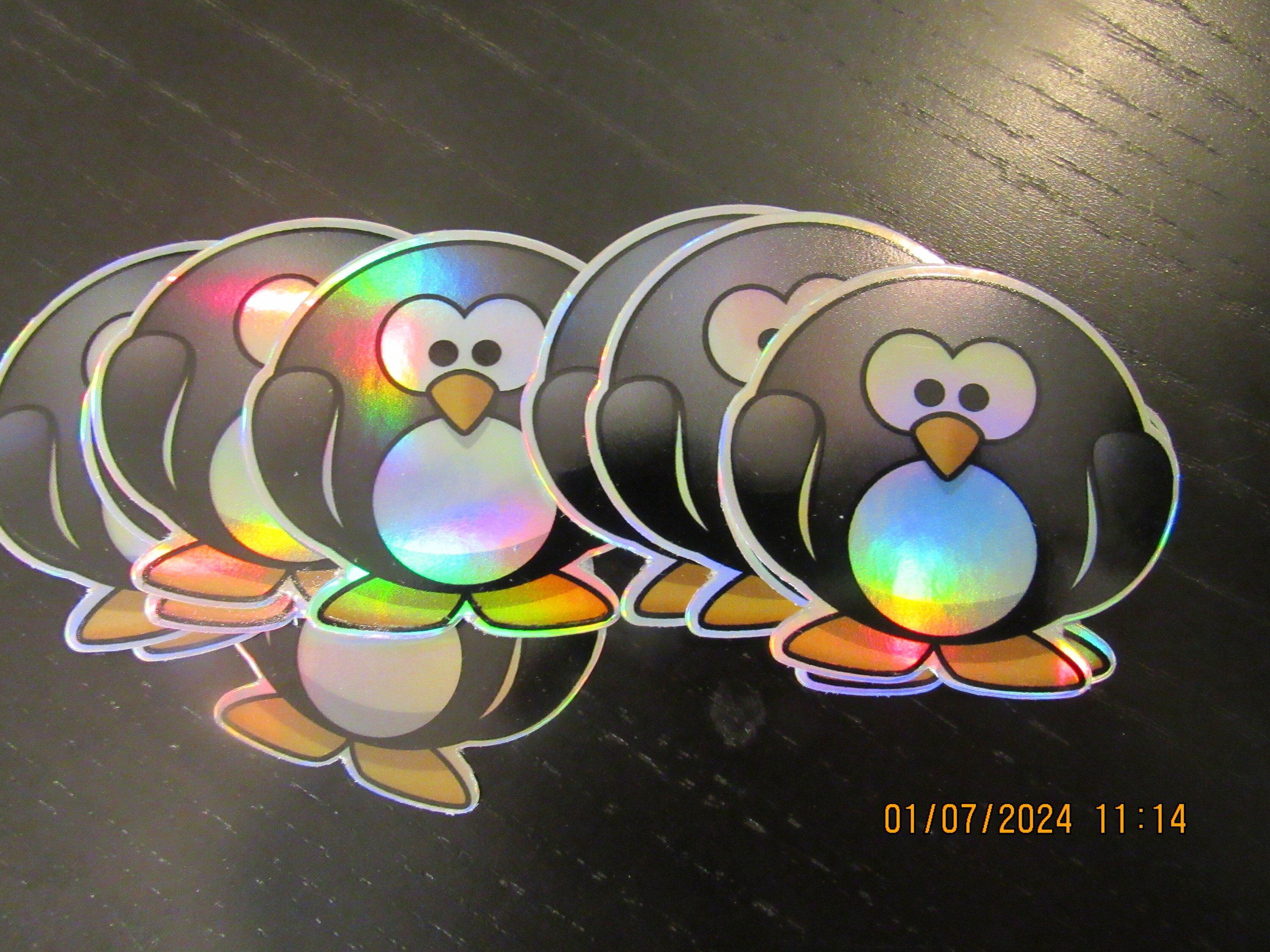 Holographic Stickers: Shiny Fun Decals - Etsy
