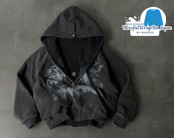 Long Sleeve Hoodie Top | Printed Style Jacket | Fashionable Outwear Outfit