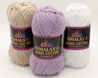 Home Cotton : Pelote de laine Himalaya en Coton pour Créations Responsables et Résistantes - fil à tricoter & fil crochet