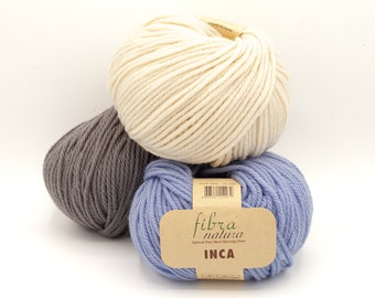Pelote Mérinos Superwash Inca pour Tricots doux et faciles - laine à tricoter & fil crochet