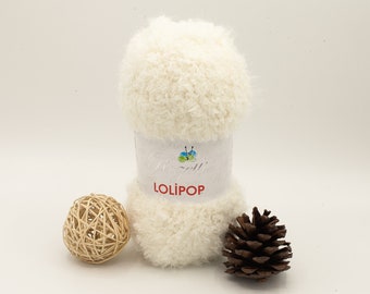 Pelote Lolipop Rozetti : Douceur, Polyester et Polyamide pour réalisation tricot - fil à tricoter & fil crochet