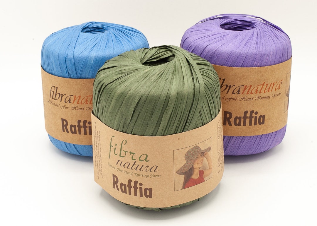 Raffia Himalaya Thread Raffia for Crochet Robust Palm Fiber for