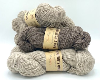 Laine naturelle Shepherd's Own de Fibra Natura: Laine Naturelle et Écologique pour Vos Créations Tricot, fil à tricoter & fil crochet