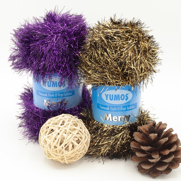 Merry : Pour les tricots festifs avec notre fil original ! Fil à tricoter & fil crochet