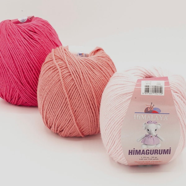 Laine Himagurumi : pour réalisation Amigurumis et Doudous - fil à tricoter & fil crochet