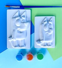 Handmade Bluey Themed Plasters Party Favours