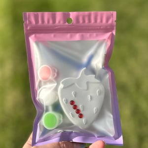 Strawberry Themed Handmade Plasters