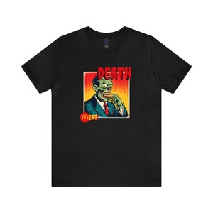 Death meat eat Zombie Mc Unisex Jersey Short Sleeve Tee