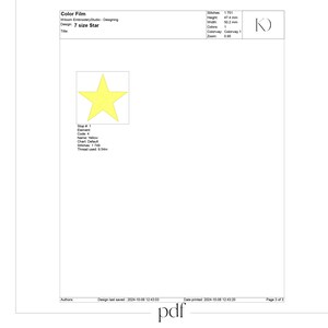 Mini Star Machine Mini Star Machine Embroidery Design - Embroidered Star Symbol - Five ...