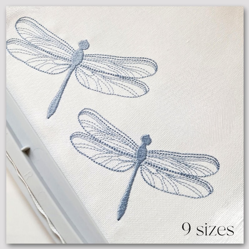 Dragonfly Machine Embroidery Design - Insects Embroidery File ...