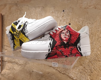 Handmålade specialdesignade sneakers: Unika konstskor, tillverkade på beställning