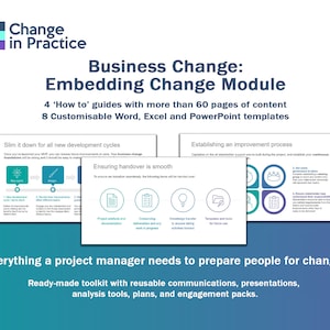 Change Management - Embedding Change Module