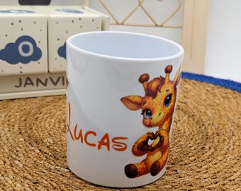 Mug Personnalisé Koala Avec Prénom - Idée Cadeau - Mug Tasse Pour Enfant Et Adulte