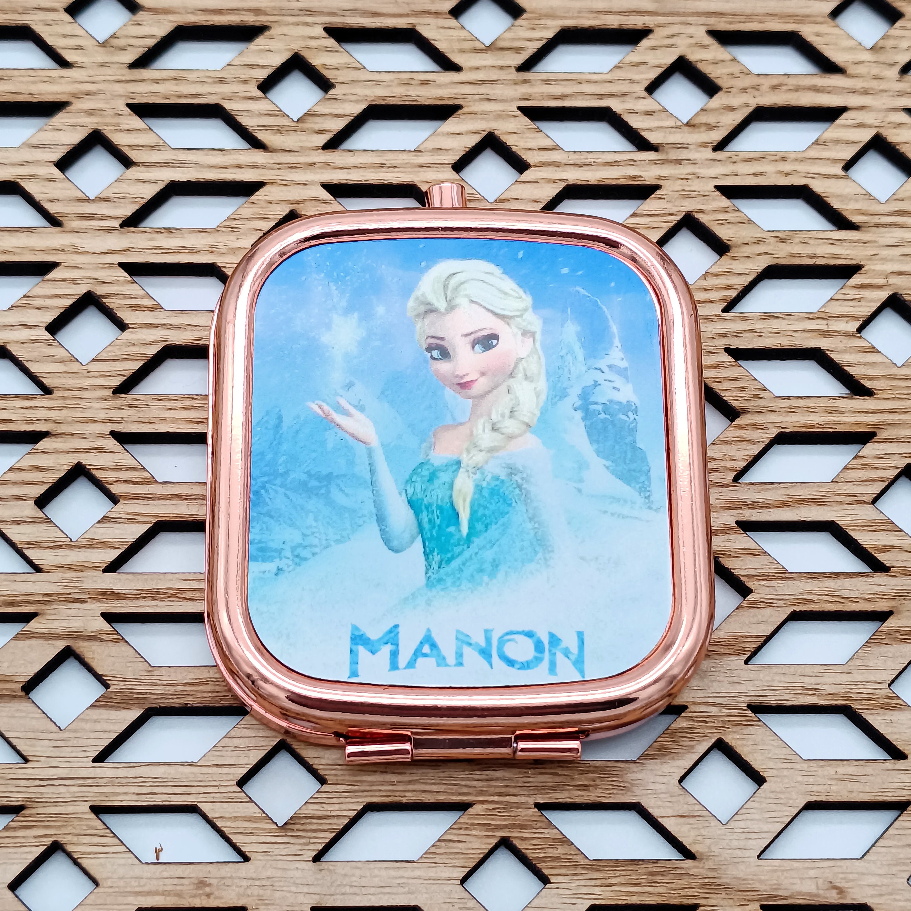 Regalo Principessa Specchio Trucco Principessa Elsa Frozen