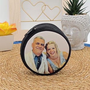 Cartera con foto personalizada, cartera con foto, cartera con foto familiar, regalo para pareja, regalo personalizado, regalo con foto