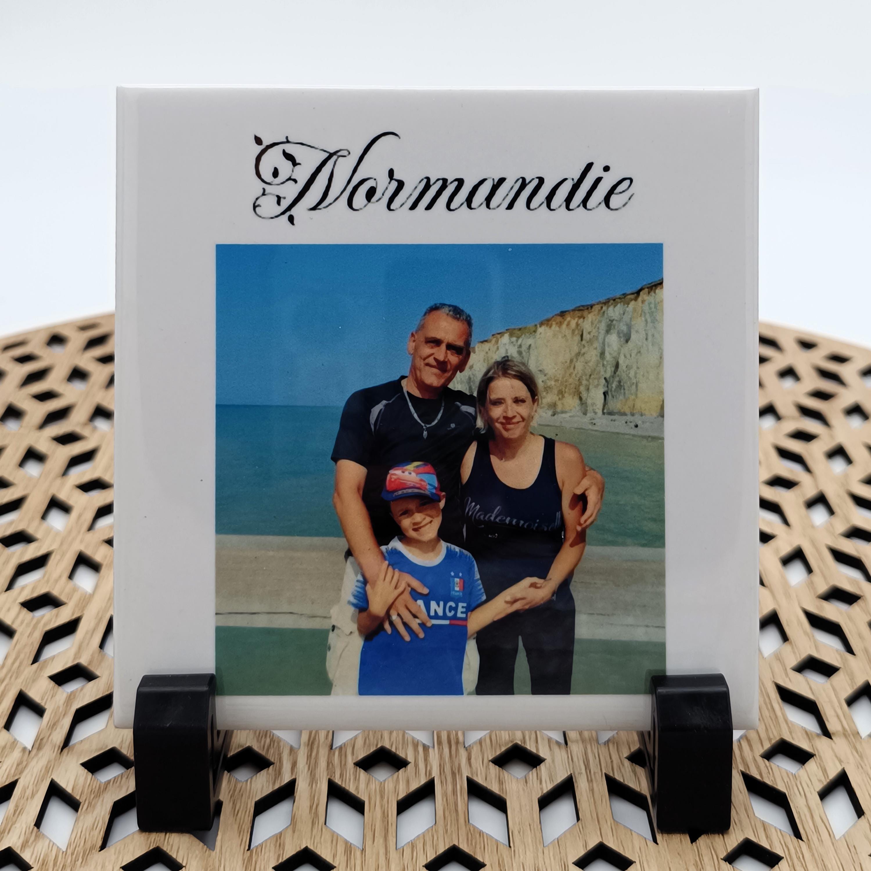 Cadre photo Personnalisée photo avec texte – FR