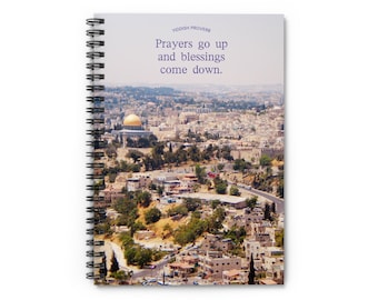 Jerusalem - Spiral Notebook - Ruled Line