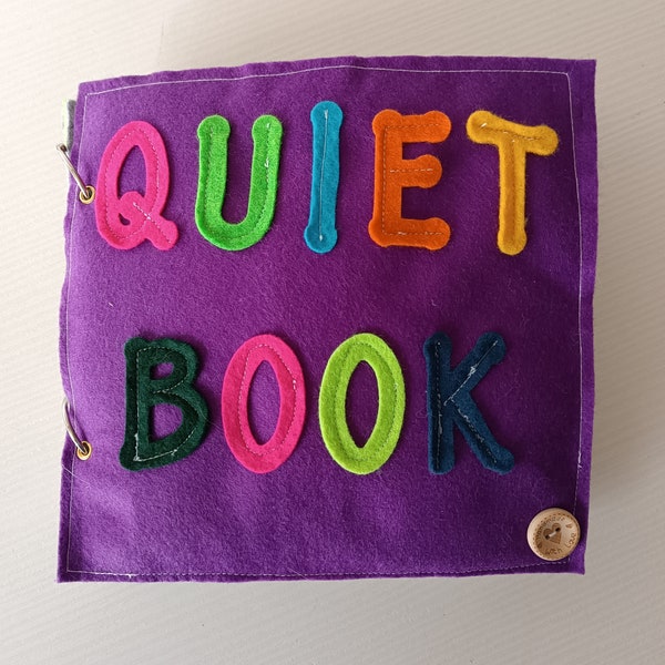 Quiet book (Libro sensoriale)