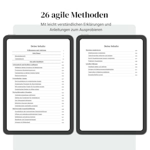 Erfolgszeit Digitaler Planer Agile Methoden & Achtsamkeit Verfasst von Psychologen Monats und Tagesübersichten Undatiert Bild 2