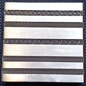 Steel Texture Plate | Jewelry Making Metal Stamping Dies