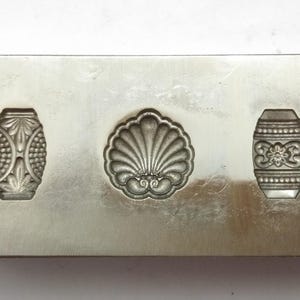 Multiple shot vintage | Short Plate | Impression Dies | Customized | Jewelry die | Charm Die | Jewelry making tool| Metal Die| Silversmith