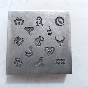 Multiple shot vintage | Short Plate | Impression Dies | Customized | Jewelry die | Charm Die | Jewelry making tool| Metal Die| Silversmith