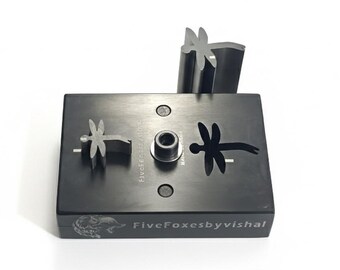 Dragonfly Shape Metal Die | Jewelry Punch Cutter | Pendant & Earring Silversmith Tool | FiveFoxesEnterprise Disc cutter |