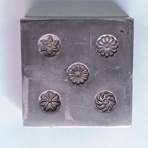 Multiple shot vintage | Short Plate | Impression Dies | Customized | Jewelry die | Charm Die | Jewelry making tool| Metal Die| Silversmith