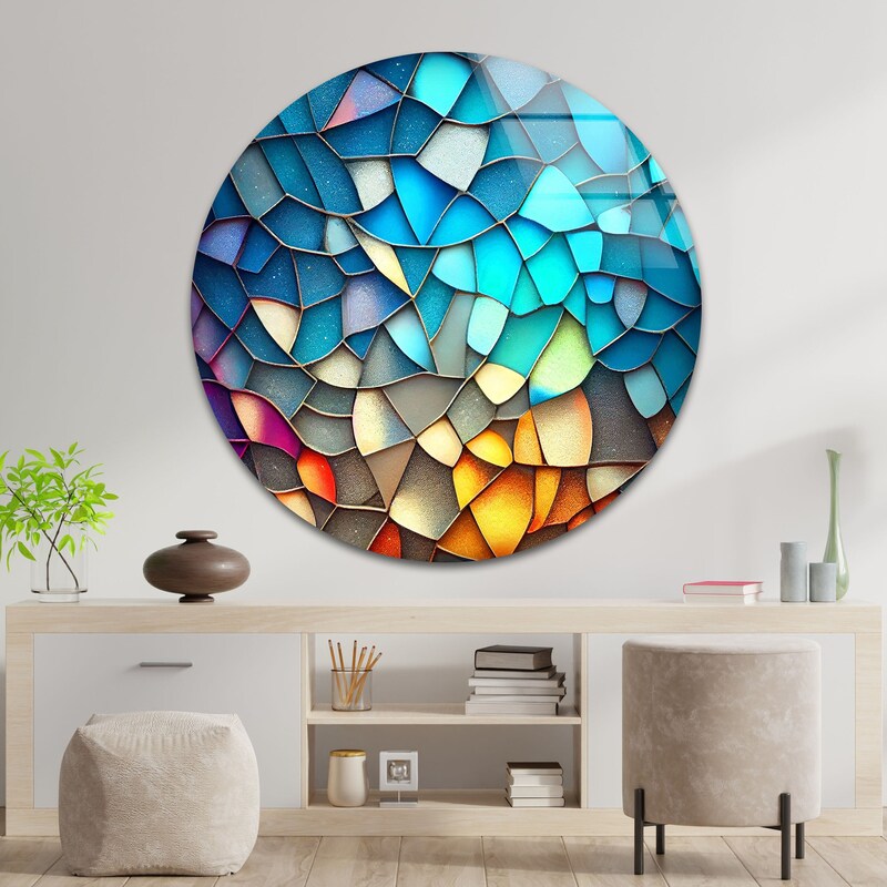 Photo inspiration: Curated Textured Glass Art Wall Decor Gallery View 49