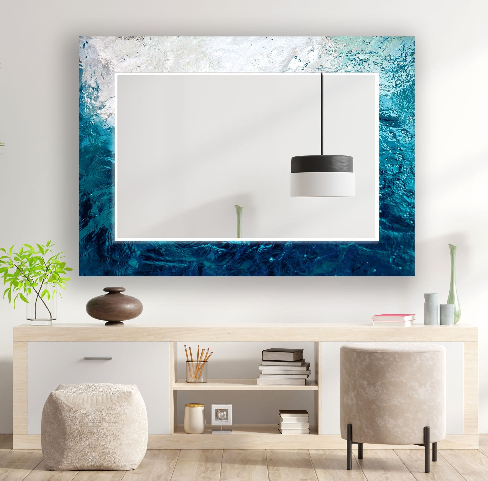 Ocean Waves Mirror - Etsy