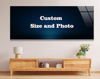 Custom Tempered Glass Wall Art: Personalized Panoramic Decor