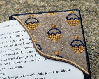 Embroidered Bookmark - Rounded