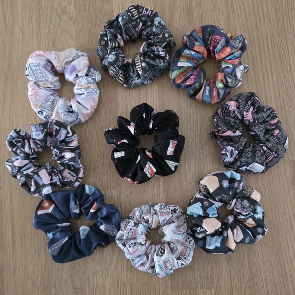 Book Scrunchie: Book Lover Hair Accessories