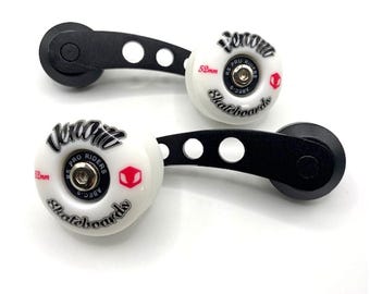 VW Camper Van Window Winder Handles with Skateboard Wheels T1 Bug T2 T25 Campervan Transporter