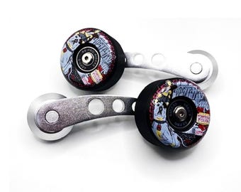 Custom Made VW Beetle Bay Window Winder Handles Classic Camper Ford Interior Door Cranks T1, T2, T25 Gift