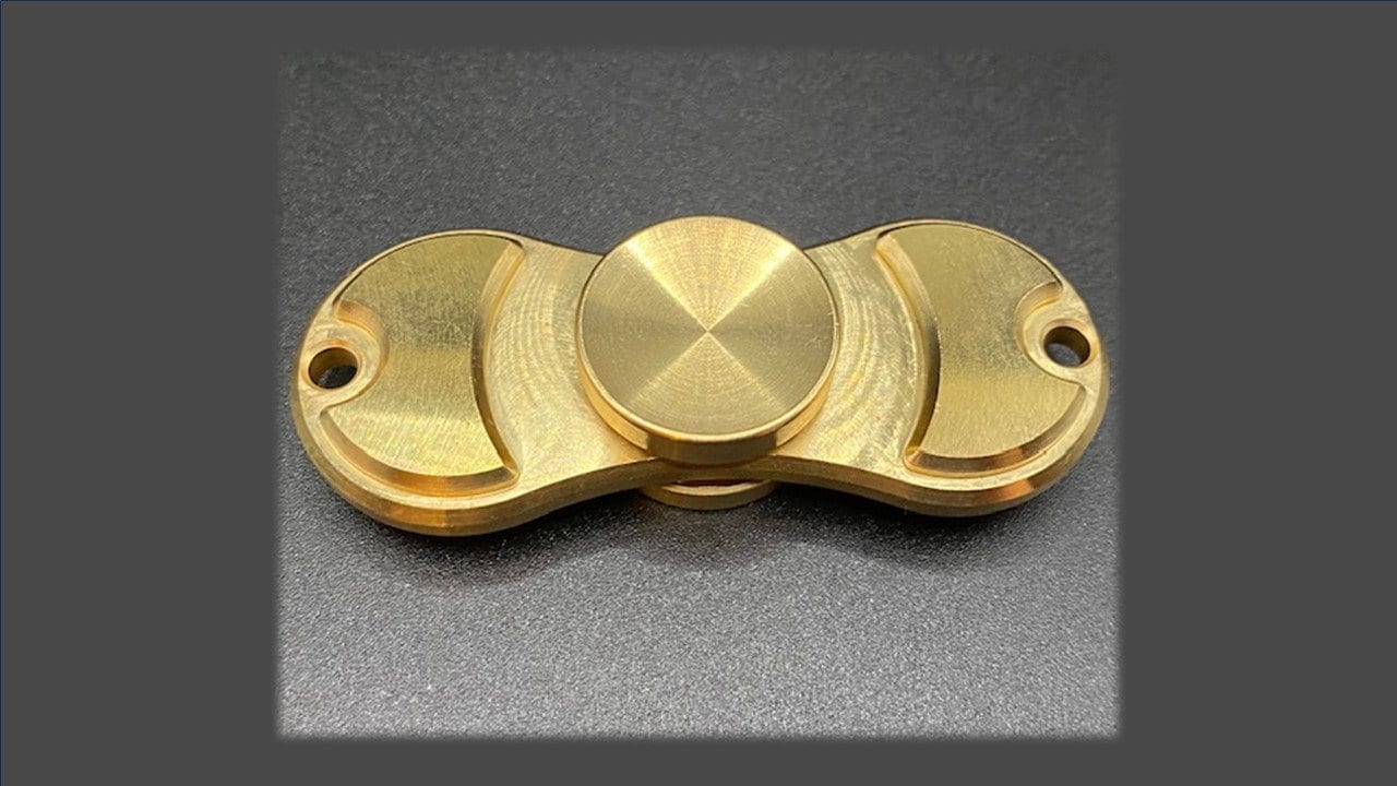 RS Pro Rider Solid Brass Fidget Spinner Including R188 Si3n Hybrid Ceramic Bearing Complete With Presentation Box Etsy UK