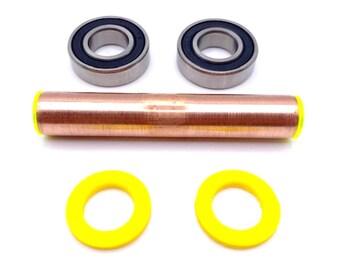 32mm Stainless Steel Metal Bearing Replacement Kit Compatible with Powakaddy FW Series Front Wheel - All Weather - Inc. Fitting Instructions