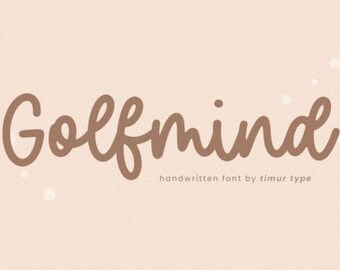 Golfmind Font, Sans Serif Fonts, Classy Fonts, Modern Font, Luxury Font, Magazine Font, Stylish Font, Premium Craft Fonts, Logo Font