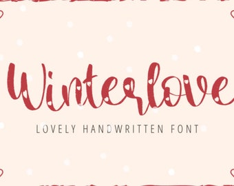 Winterlove Font, Cute Font, Best Seller Font, Fun Font, Font, Sport Font, Cricut Font, Poster Movie Font, Adventure Font, Travel Font