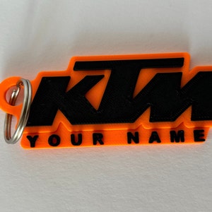 KTM キーチェーン パーソナライズ
