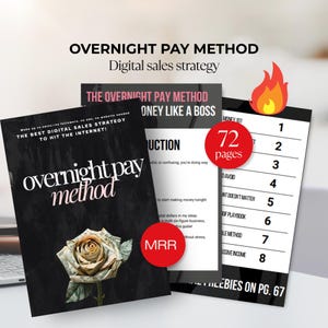 Méthode de paiement express, stratégie de marketing digital MRR, ebook sur les revenus passifs avec droit de revente, OPM