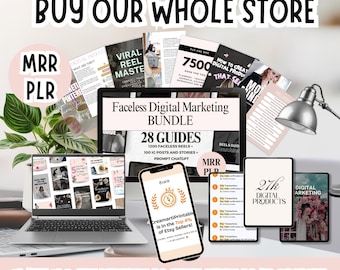 Bestverkochte digitale producten Canva-sjablonen Bestverkochte digitale marketing PLR-bundels PLR-e-books Marketing zonder gezicht Passief inkomen Alles in de winkel