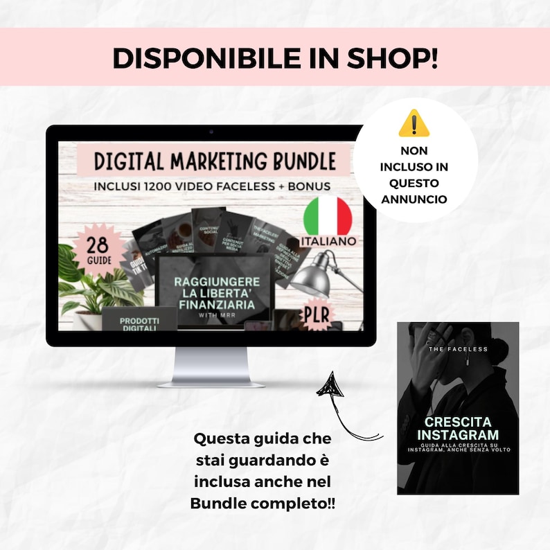 Ebook digitale italiano con bonus Prompt ChatGPT per Instagram – strategie di crescita, monetizzazione, analytics e tips pratici per avere successo sui social media