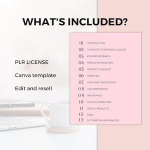 Gids voor het geld verdienen met Pinterest + 100 esthetische Pinterest-sjablonen | e-book-verkooprechten, PLR, Pins omzetten in winst, digitale marketing van Pinterest afbeelding 2