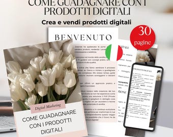 Wie man mit digitalen Produkten Geld verdient: PLR-Anleitung zum Erstellen und Verkaufen digitaler Produkte auf Italienisch